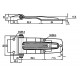 BISAGRA LATERAL LONIA SOP "U" 25