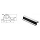 CUBRE FALLEBA DE ALUMINIO 6 MT